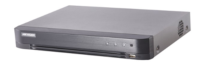 Hikvision 4 camera input DVR.