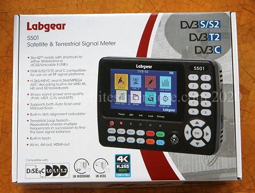 Labgear Combo Sky Q satellite meter