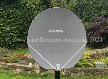 Primesat polar mount for Cahors 1.2m dish