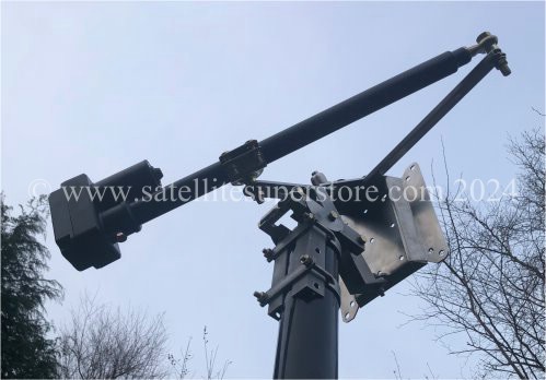 Primesat polar mount for Cahors and Raven 1.2m dish