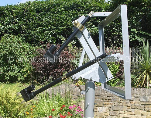 Primesat Inclined Orbit Polar Mount for Raven 2.4m dish